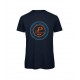 TEE SHIRT NAVY COTON ROND